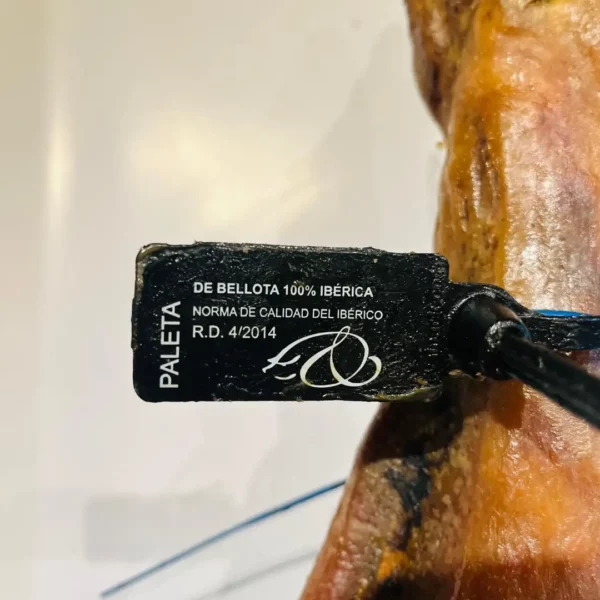 PALETA DE BELLOTA 100% IBÉRICA - Imagen 2